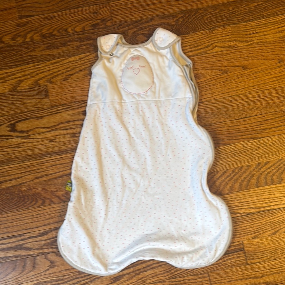 Nested Bean White Sleep Sack Pajamas